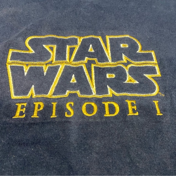 Star Wars Episode 1 The Phantom Menace Movie Promo Shirt Size Large - Picture 2 of 5